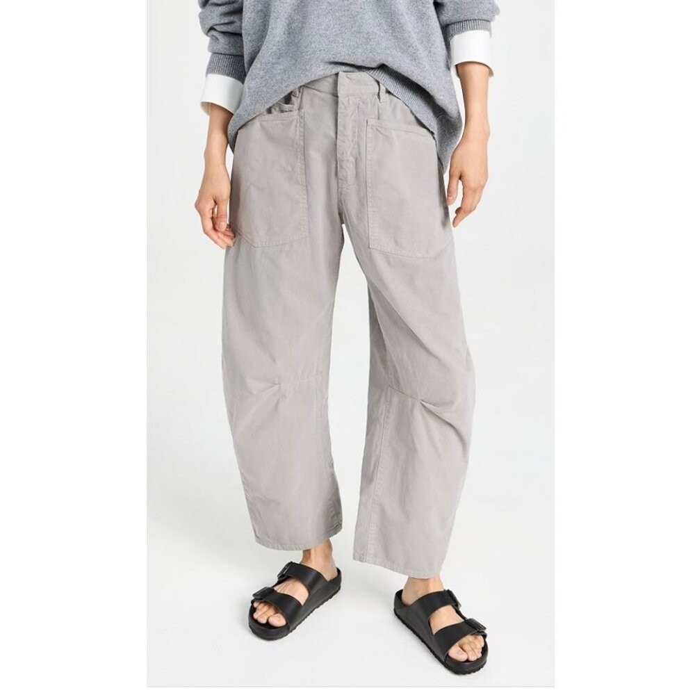 Nili Lotan Gray Wide Leg Pants